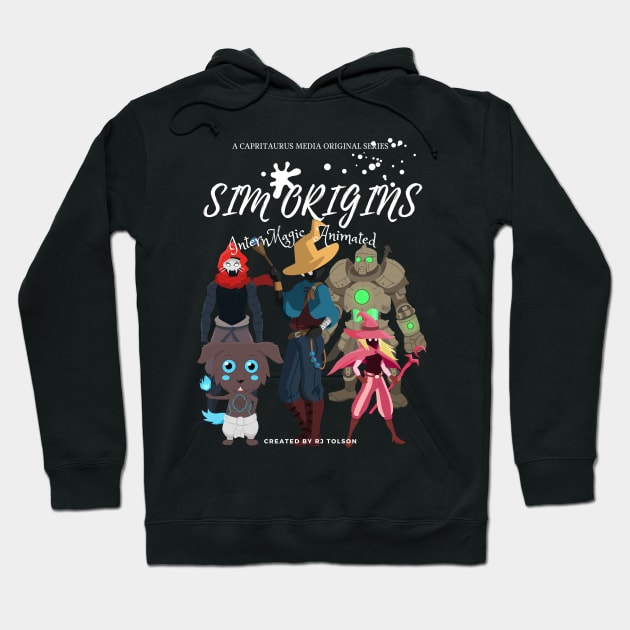 SIM Origins: InternMagic Animated T-Shirt Hoodie by RJ Tolson's Merch Store